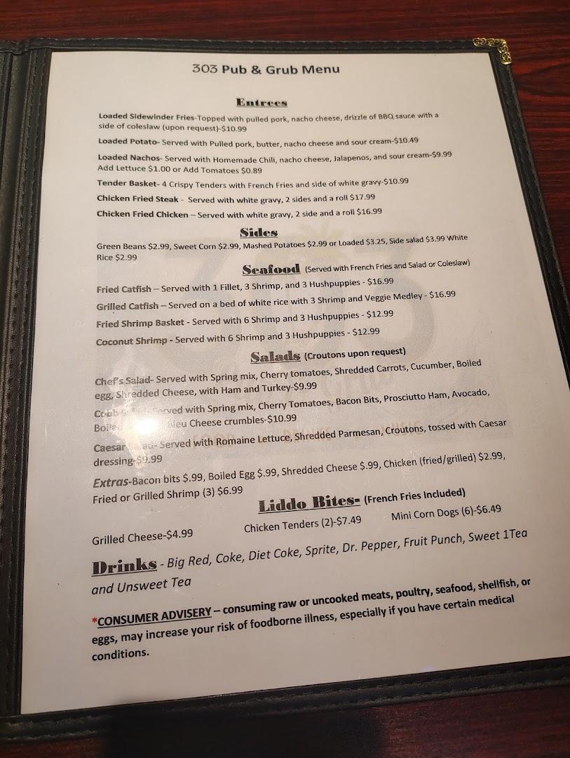 303 Pub & Grub